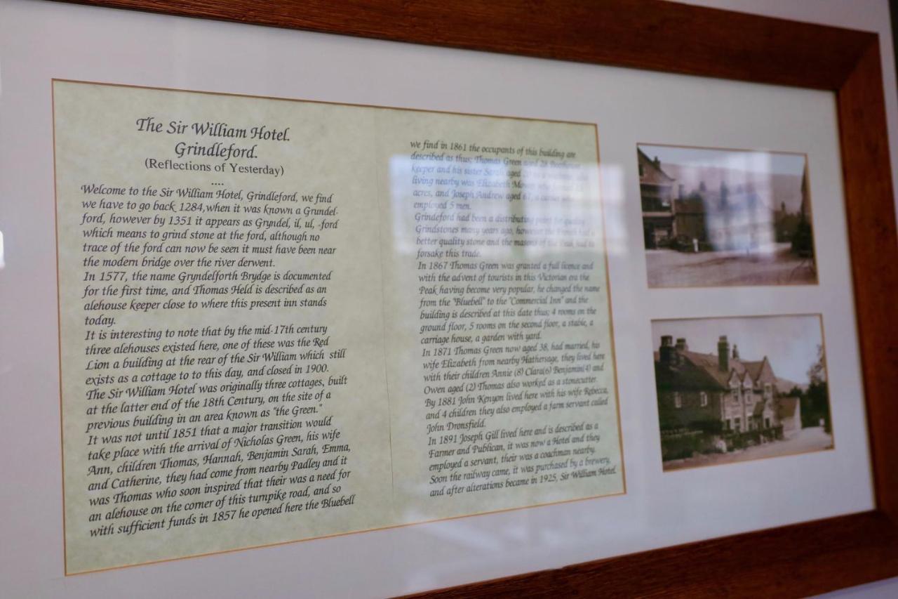 Sir William Hotel Grindleford Bridge المظهر الخارجي الصورة